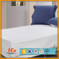 Sábana ajustable 100% algodón cama individual blanca, sábana ajustable elástica